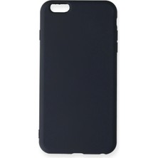 Mey Ithalat®  iPhone 6 Plus Kılıf Nano Içi Kadife Silikon - Lacivert