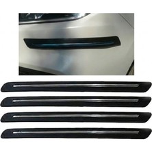 Hayat Store Tampon Koruyucu Plastik Siyah Krom 4 Parça Point