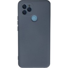 Mey Ithalat®  General Mobile Gm 21 Kılıf Nano Içi Kadife Silikon - Gri