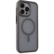 Mey Ithalat®  iPhone 15 Pro Toras Airbag Magsafe Kapak - Titan Gri