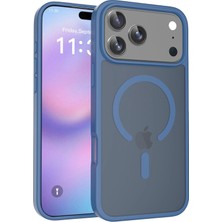 Mey Ithalat®  Apple iPhone 17 Pro Jota Magsafe Kapak - Lacivert