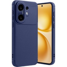 Mey Ithalat®  Vivo X200 Fe Auto Focus Karbon Kapak - Lacivert