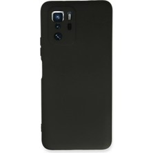Mey Ithalat®  Xiaomi Poco X3 Gt Kılıf Nano Içi Kadife Silikon - Siyah