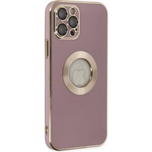 Mey Ithalat®  iPhone 12 Pro Kılıf Store Silikon - Mor