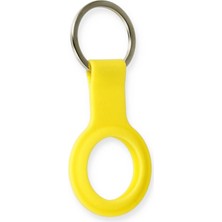 Mey Ithalat®  Airtag Silikon Kılıf - Sarı