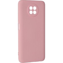Mey Ithalat®  Xiaomi Redmi Note 9 5g Kılıf Nano Içi Kadife Silikon - Pembe