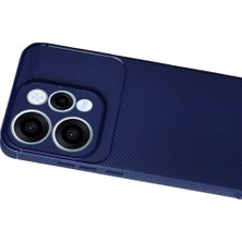Mey Ithalat®   Reno 15 Auto Focus Karbon Kapak - Lacivert