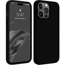 Mey Ithalat®  iPhone 15 Pro Kılıf First Silikon - Siyah