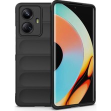 Mey Ithalat®  Realme 10 Pro 5g Kılıf Optimum Silikon - Siyah