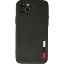 Mey Ithalat®  iPhone 11 Pro Max Kılıf Loop Deri Silikon - Siyah
