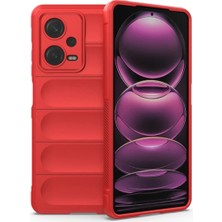 Mey Ithalat®  Xiaomi Redmi Note 12 4g Kılıf Optimum Silikon - Kırmızı
