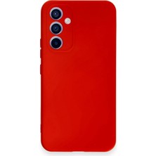 Mey Ithalat®  Samsung Galaxy A54 5g Kılıf Nano Içi Kadife Silikon - Kırmızı