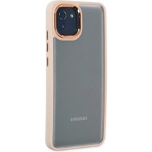 Mey Ithalat®  Samsung Galaxy A03 Kılıf Dora Kapak - Pudra