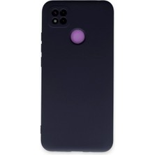 Mey Ithalat®  Xiaomi Redmi 9c Kılıf Nano Içi Kadife Silikon - Lacivert