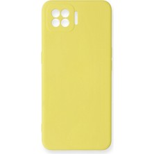 Mey Ithalat®   A73 Kılıf Nano Içi Kadife Silikon - Sarı