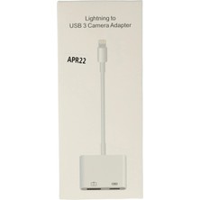 Mey Ithalat®  APR22 Iphone Otg 2in1 - Beyaz