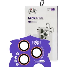 Mey Ithalat®  Apple iPhone 17 Pro Max Bilvis Titan Kamera Lens - Turuncu
