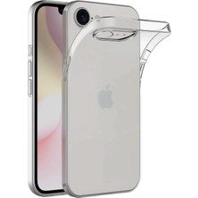 Mey Ithalat®  iPhone 16E Kılıf Lüx Şeffaf Silikon