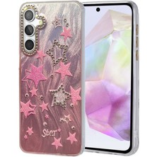 Mey Ithalat®  Samsung Galaxy A35 5g Kılıf Blade Aynalı Desenli Kapak - Desen 7