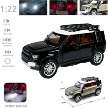 Esranın Dünyası Mey Ithalat® HCL-510A Çek Bırak 1:22 Sesli ve Işıklı Buharlı Df Metal Jeep