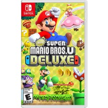 New Super Mario Bros. U Deluxe Nintendo Switch Oyun Dijital Indirme Kodu Eğlenceli Oyun Deneyimi