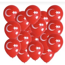 Eleven Markets 23 Nisan 29 Ekim Süsleme 25 Adet  Ay Yıldızlı  Balon