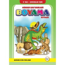 Orman Hayvanları Boyama Kitabı
