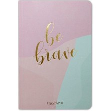 Pastel Be Brave Defter