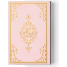 2 Renkli Çanta Boy Kur'an-I Kerim (Miklepsiz) Pembe