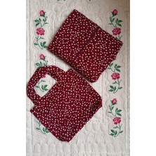 Larem Design Çantalı Tek Parça Namaz Elbisesi - Lacivert