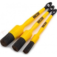 Work Stuff Detaylandırma Fırçası Siyah 3'lü Paket