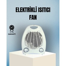Esranın Dünyası Mey Ithalat® Fanlı Elektrikli Isıtıcı – 3 Kademeli Isı Ayarı ve Güvenli Kullanım
