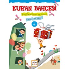 Kur'an Bahçesi 4  Çocuklara Konulu ve Resimli Bir Ayet Bir Hikaye