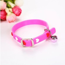 Colezium Çıngıraklı Silikon Kedi Köpek Tasması