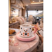 Kabartma Ayıcık Kupa Bardak Mug 200ML