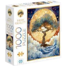 Dolunay ve Ağaç Puzzle 1000