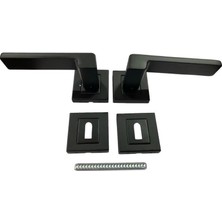 Esranın Dünyası Mey Ithalat® Sofuoğlu Rozet Anka Mat Siyah Oda Kapı Kolu