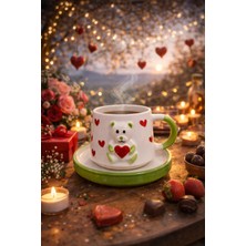 Kabartma Ayıcık Kupa Bardak Mug 200ML