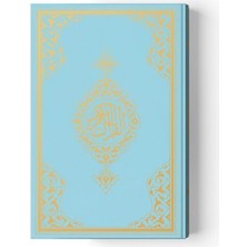 2 Renkli Çanta Boy Kur'an-I Kerim (Miklepsiz) Mavi