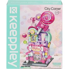 KP28012 Keeppley Candy Shop City Corner Blok Seti -Vagon Life