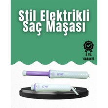 Esranın Dünyası Mey Ithalat® Gw Taşınabilir Saç Maşası – 360° Döner Kablo, Negatif Iyonlu Seramik Teknoloji