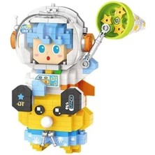 Vagon LZ-8827 Loz Astronot Mavi 390 Parça Block Oyuncak