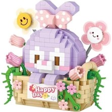 Vagon LZ-8805 Loz Mor Tavşan 400 Parça Block Oyuncak