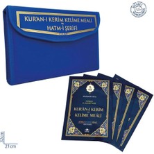 Kuranı Kerim Renkli Kelime Meali Hatmi Şerif 30 Cüz Rahle Boy