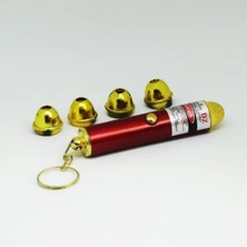 Colezium 4 Yedek Başlıklı Pilli Kedi Oyuncağı Lazer Anahtarlık