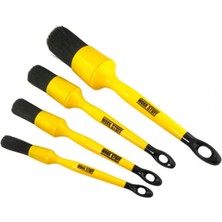 Work Stuff Detaylandırma Fırçası Siyah 4'lü Paket