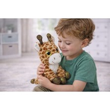Peluş Cam Gözlü Hayvanlar 25 cm - Zürafa (Lisinya)
