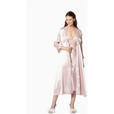 Pierre Cardin 6'lı Uzun Gecelik Sabahlık Set 6025