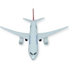 Çek Bırak Işıklı Sesli Yolcu Uçak 15 cm - 777-2 (Lisinya)