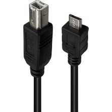 Powermaster PM-16019 Micro USB To Usb-B 1.5 Metre Yazıcı Kablosu